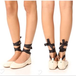 NWOB Sam Edelman Fallon wraparound ballet flat